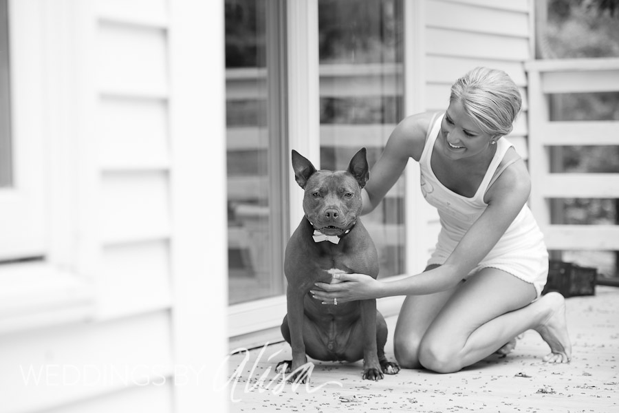 river-city-restaurant-wheeling-wedding-reception-photographers-11 Wedding photos of Bride and dog Pittsburgh